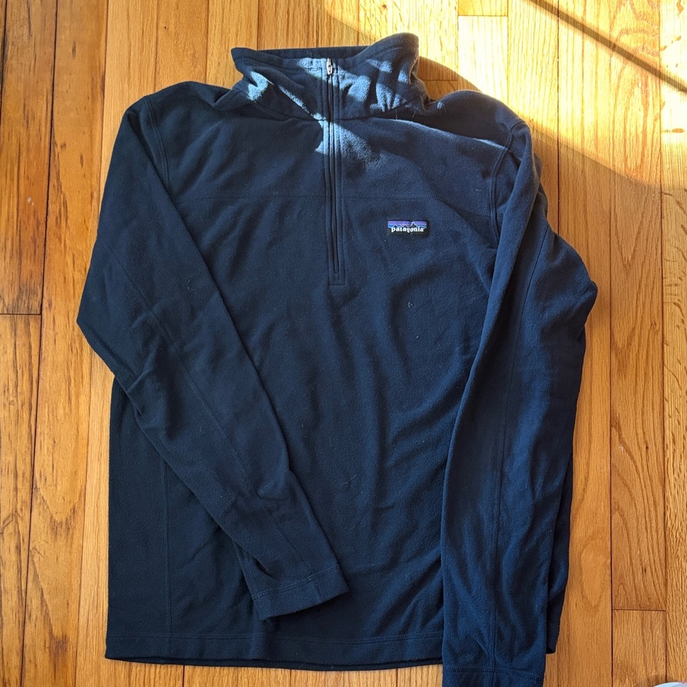 Patagonia Dark Blue Fleece Pullover